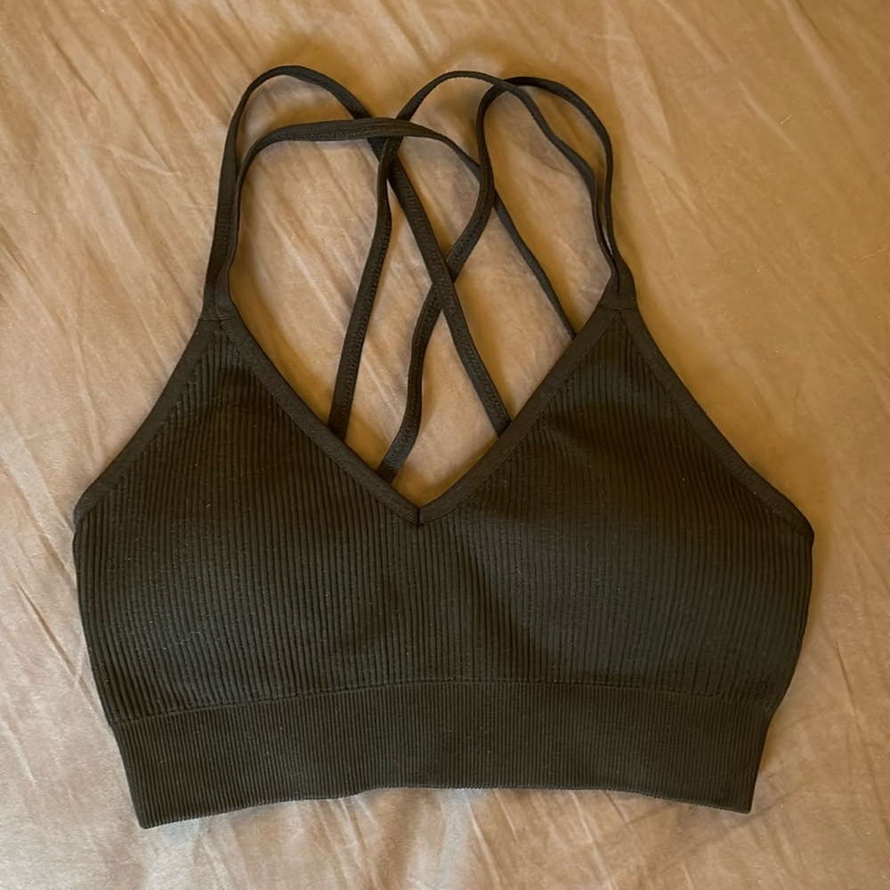 Aerie Seamless Strappy Padded Bralette